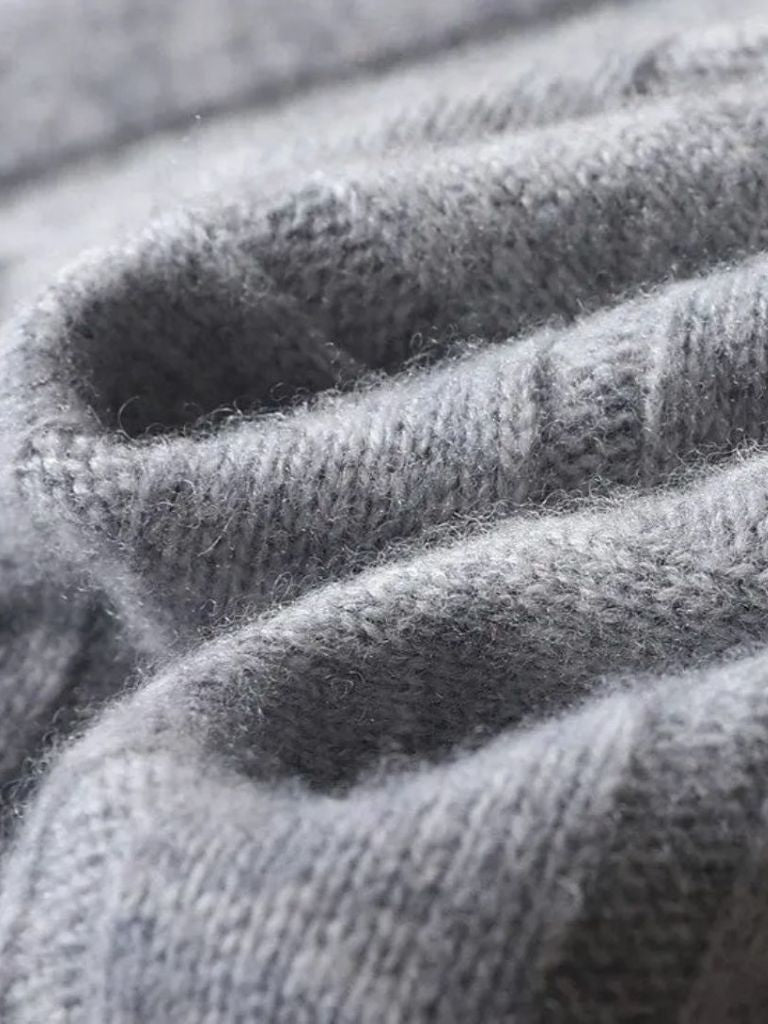 100% Wełniany Pulower z Merino