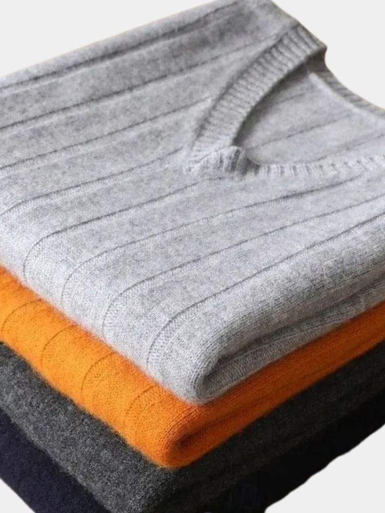 100% Wełniany Pulower z Merino