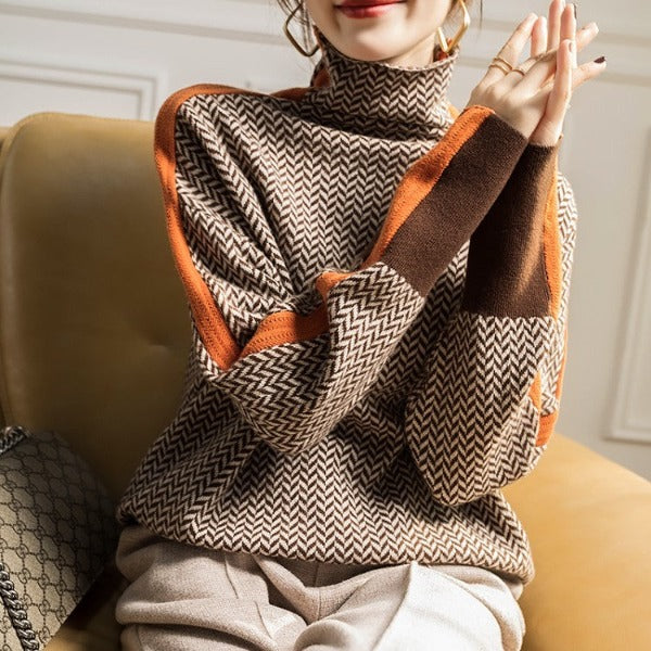 Malou™ | High Neck Knit