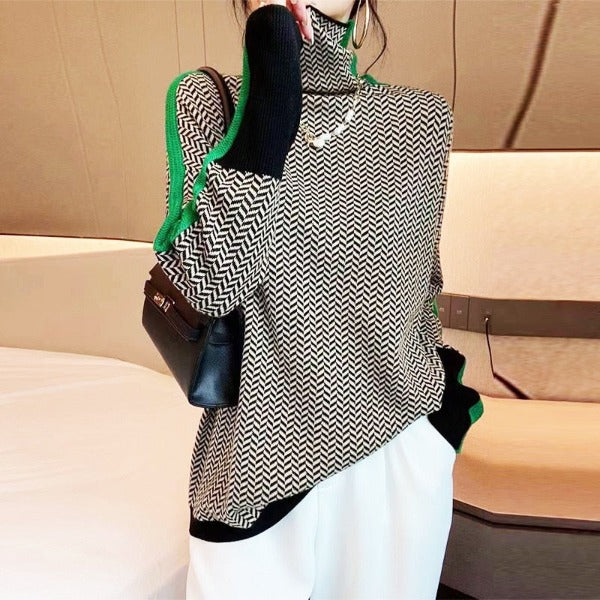 Malou™ | High Neck Knit