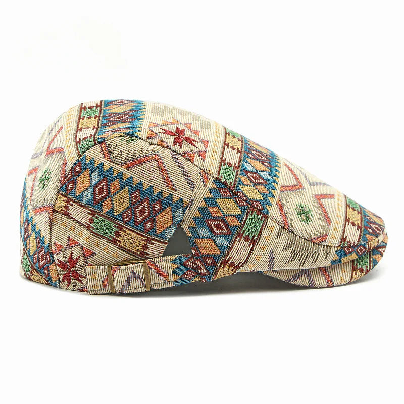 Beeckhoven™ | Kolorowa Vintage Czapka Męska