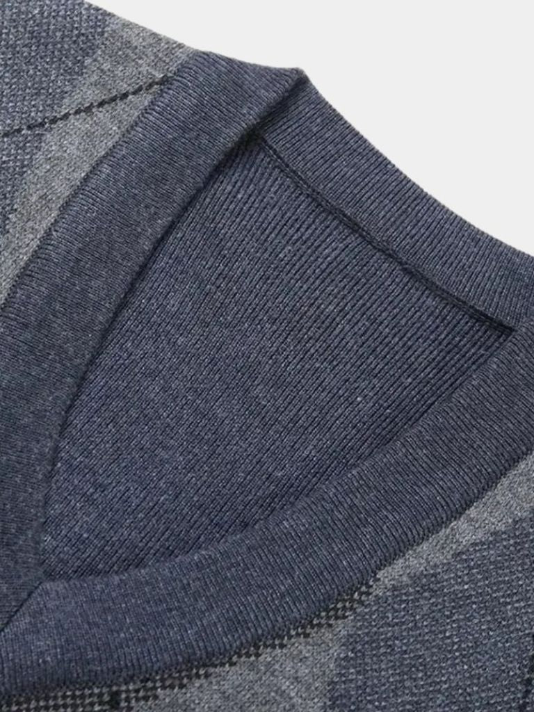 Akademicki Niezbędny Sweter Bez Rękawów