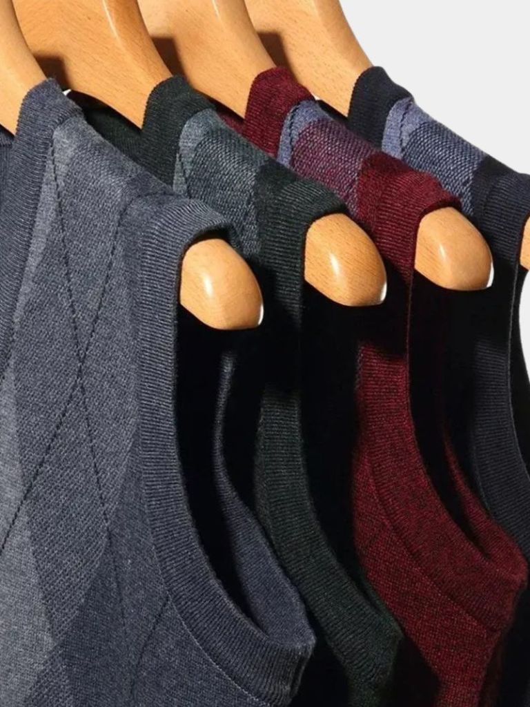 Akademicki Niezbędny Sweter Bez Rękawów