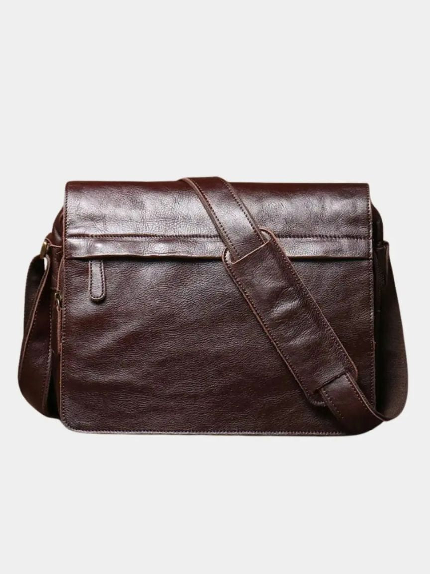 Klasyczna Skórzana Torba Messenger