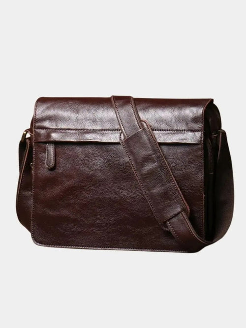 Klasyczna Skórzana Torba Messenger