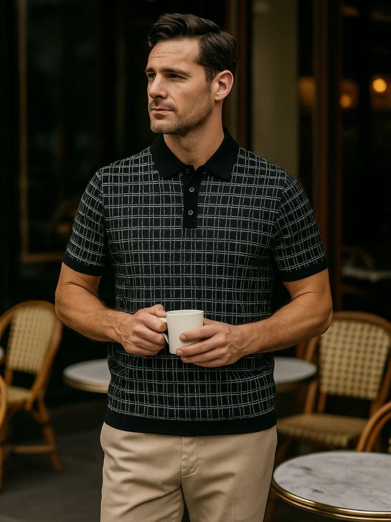 Klasyczna Koszulka Polo Noir