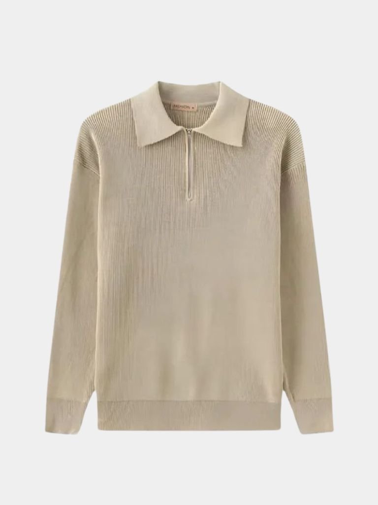 Basic Half-Zip Sweater