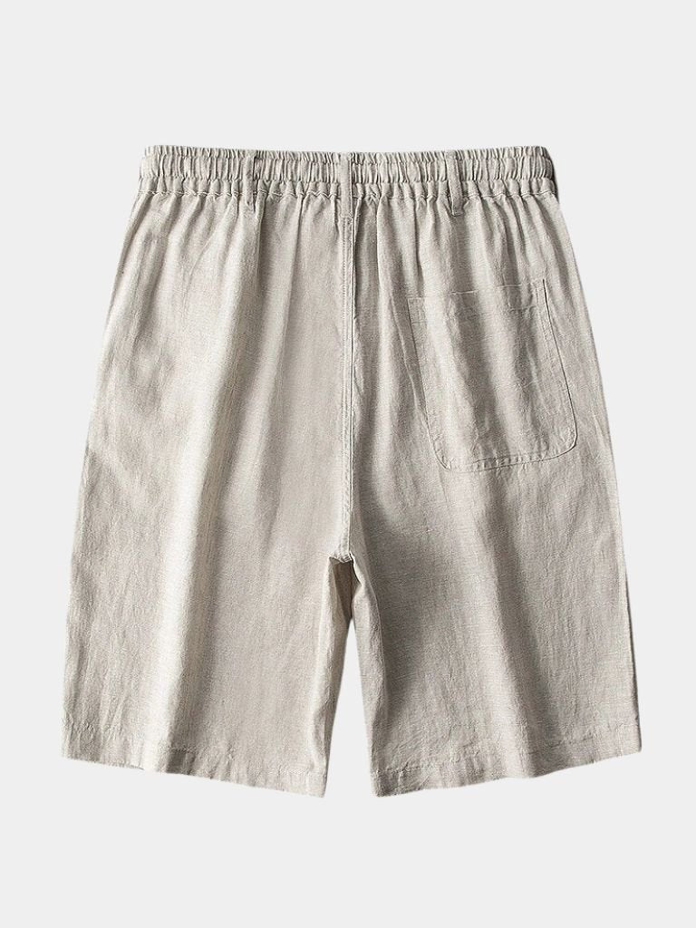 Szorty lniane Gris Mariner