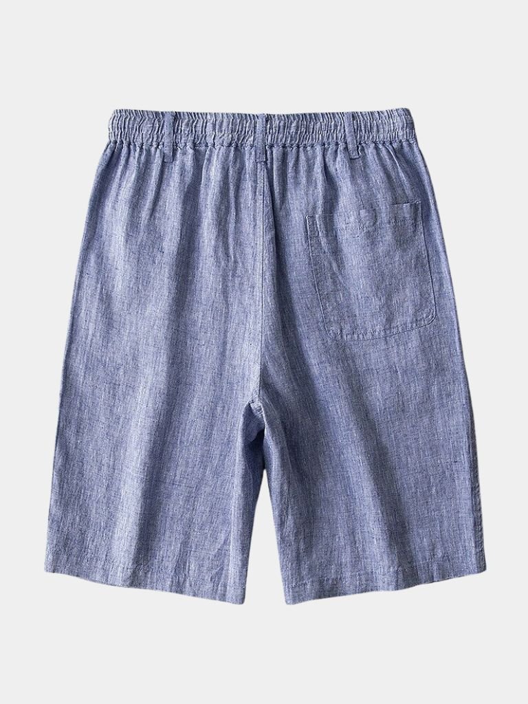 Szorty lniane Gris Mariner