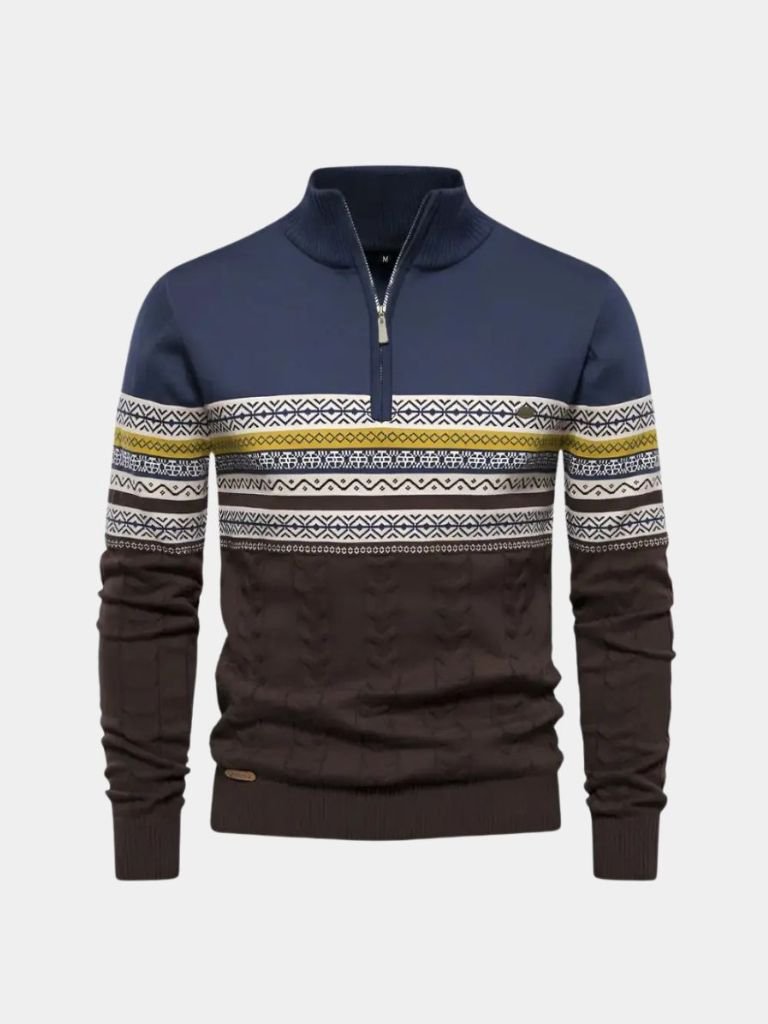 Sweater with Half-Zip