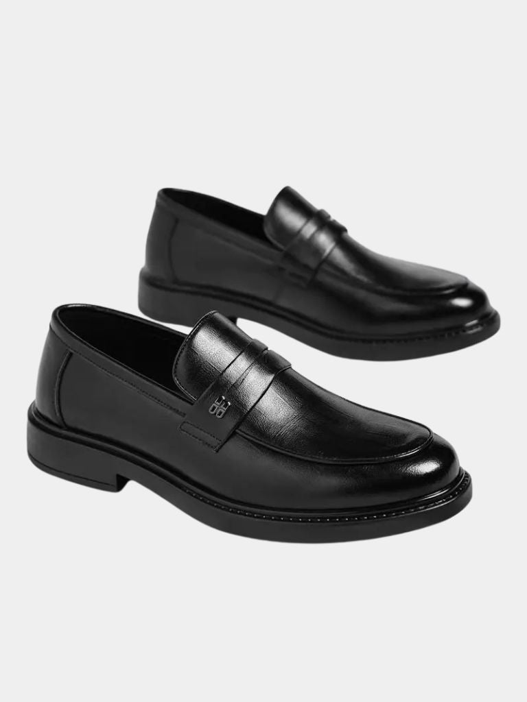 Skórzane Męskie Buty Biznesowe