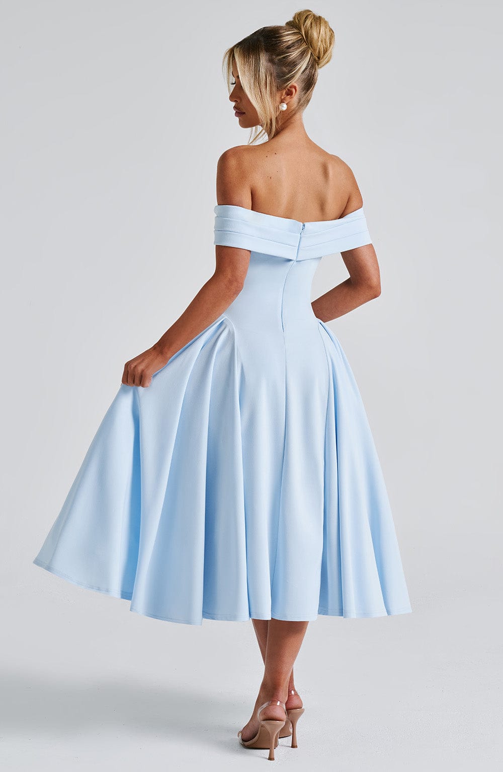 Sukienka Mini Miranda - Niebieska