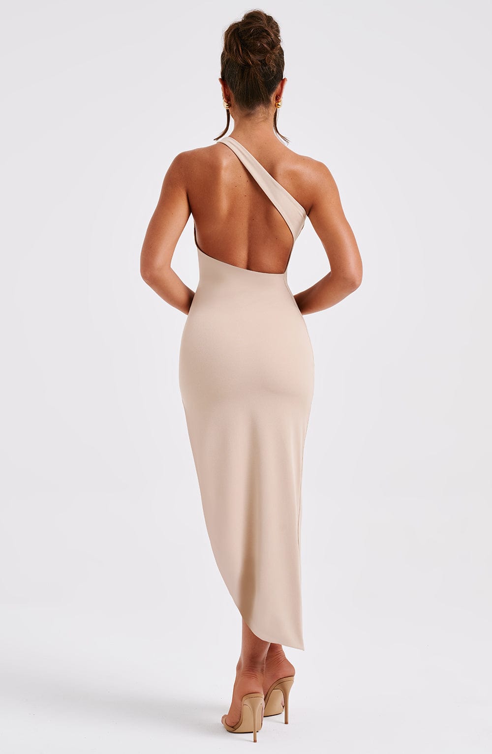 Sukienka Saffira Midi - Nude