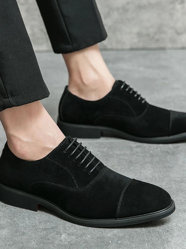 Buty Derby Velvet Monarch