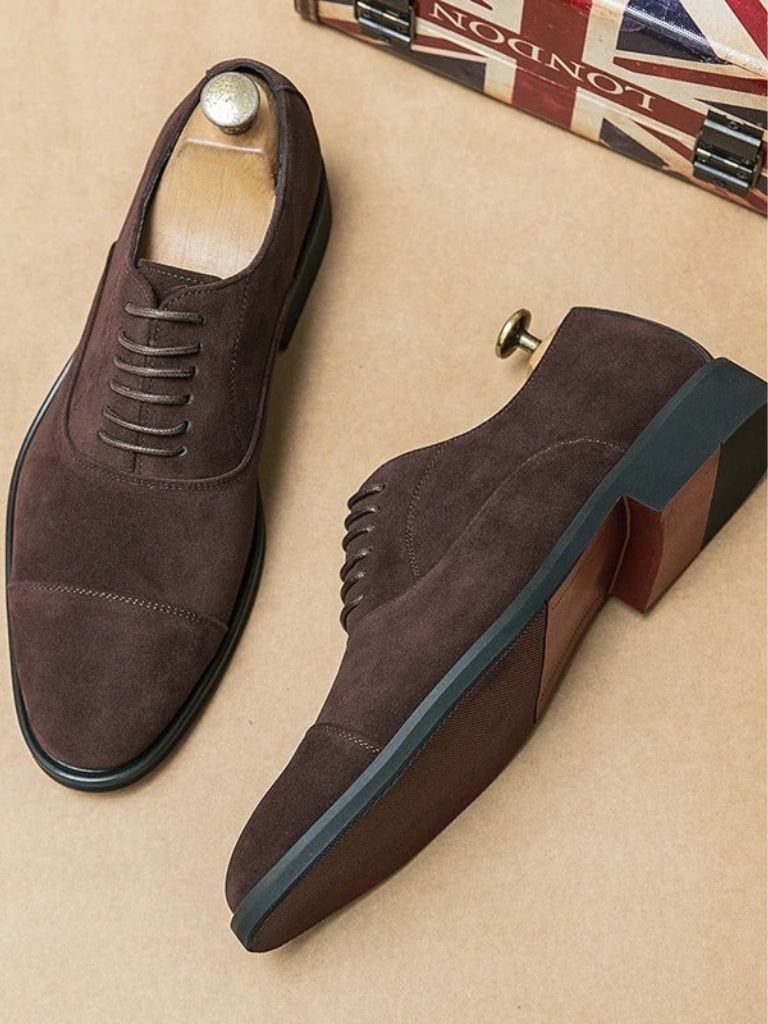 Buty Derby Velvet Monarch