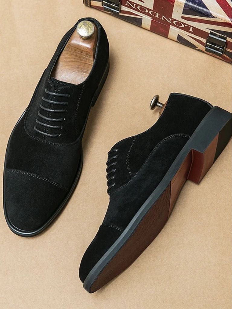Buty Derby Velvet Monarch