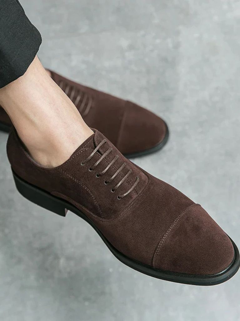 Buty Derby Velvet Monarch