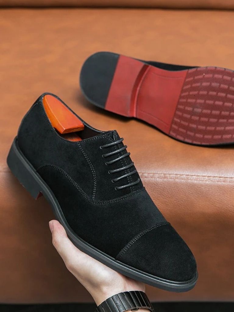 Buty Derby Velvet Monarch