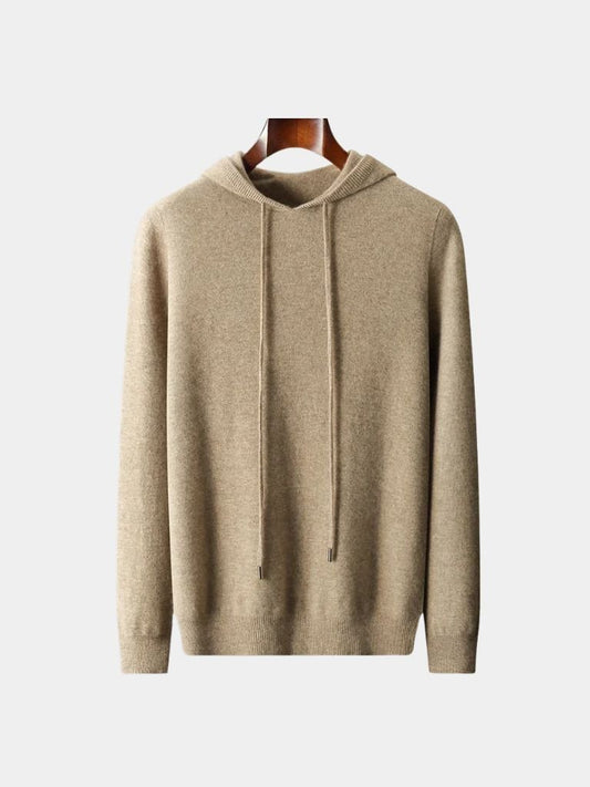 100% Kaszmirowy Sweter z Kapturem