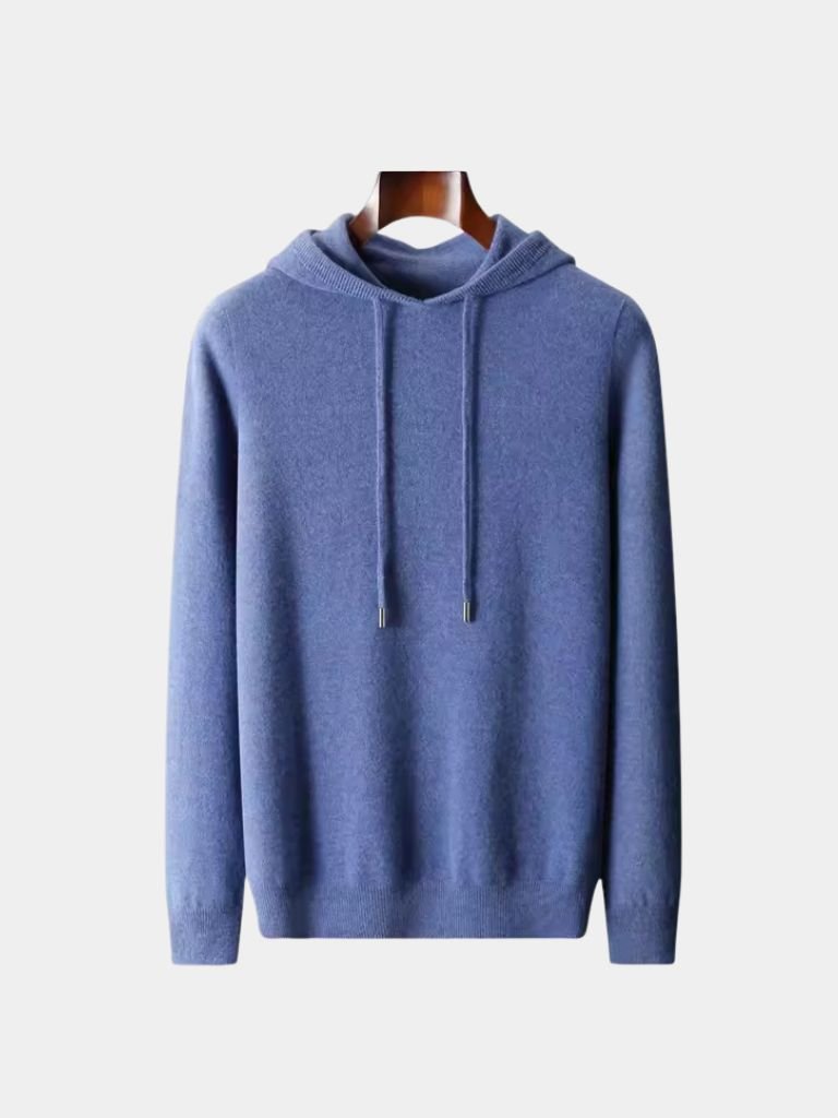 100% Kaszmirowy Sweter z Kapturem
