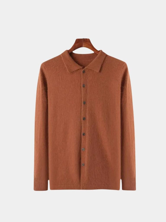 100% Kaszmirowy Kardigan Polo