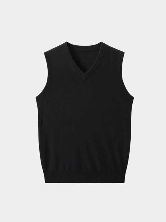 100% Kaszmirowa Kamizelka V Neck