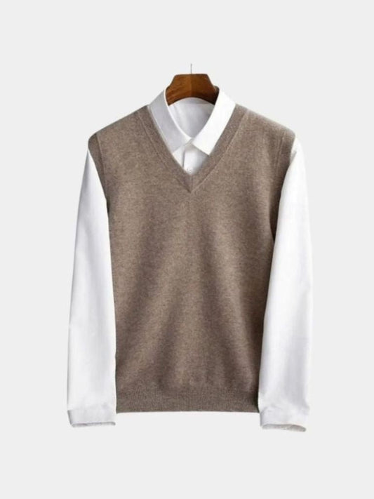 100% Wełniana Kamizelka Merino