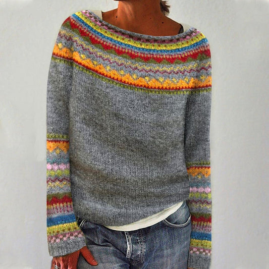 LUCIE | RETRO WINTER PULLOVER