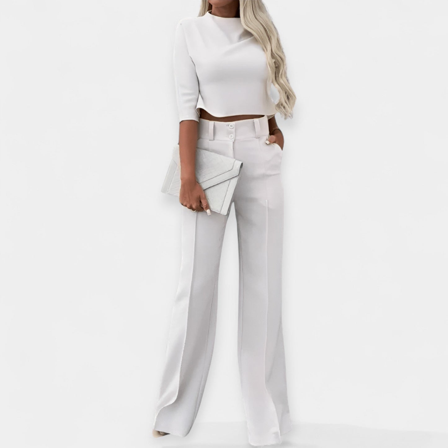 Zestaw Crop Top i Spodnie