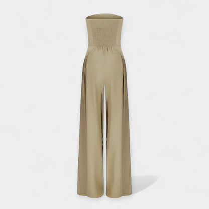 Kombinezon Bustier Bez Rękawów