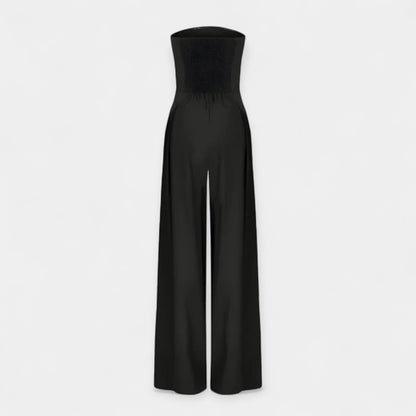 Kombinezon Bustier Bez Rękawów