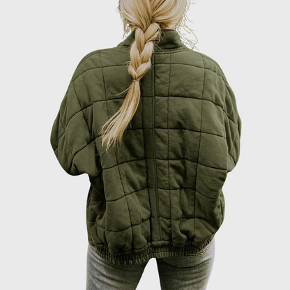 Josiane | Pikowana kurtka oversize