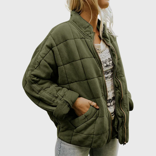 Josiane | Pikowana kurtka oversize