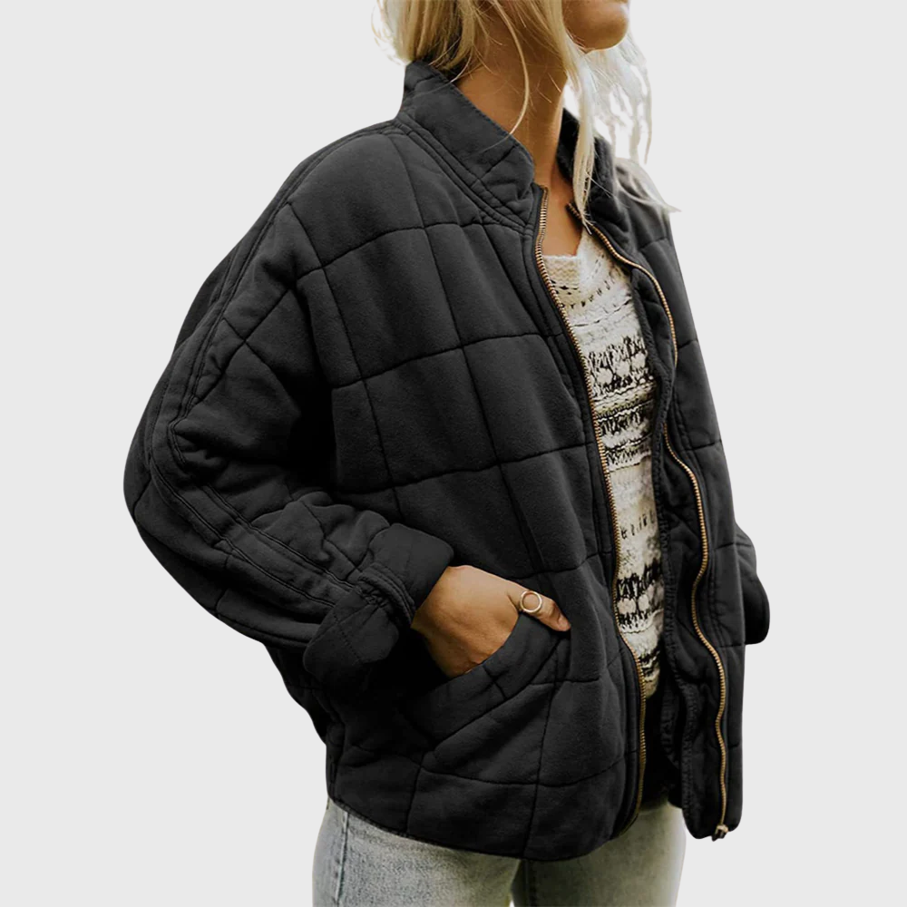 Josiane | Pikowana kurtka oversize