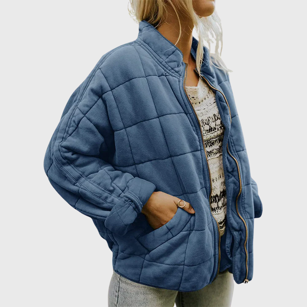 Josiane | Pikowana kurtka oversize