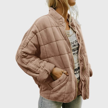 Josiane | Pikowana kurtka oversize