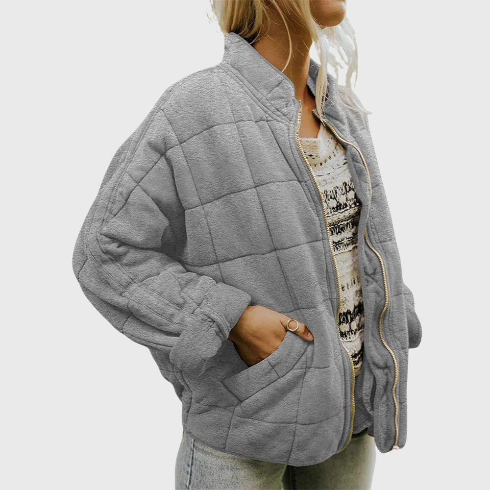 Josiane | Pikowana kurtka oversize