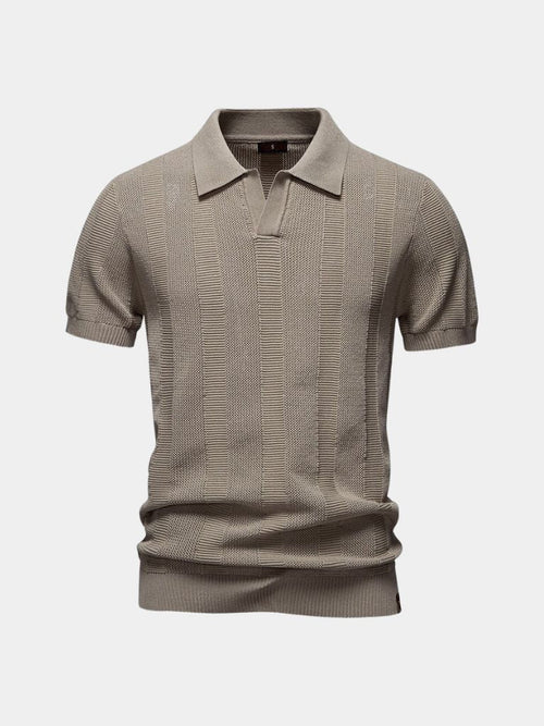 Beżowy Ancien Polo