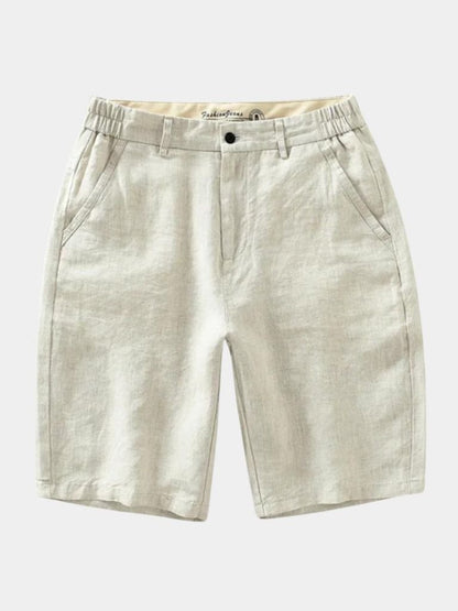 Linen Shorts Bleu Horizon