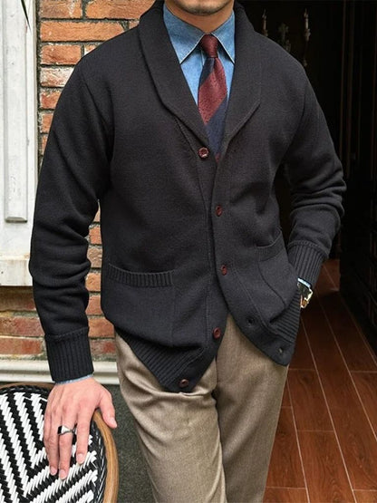 Brytyjski Sweter Kardigan