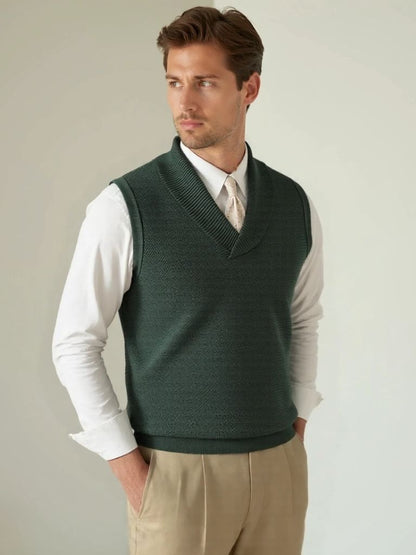Kamizelka dzianinowa British Knit