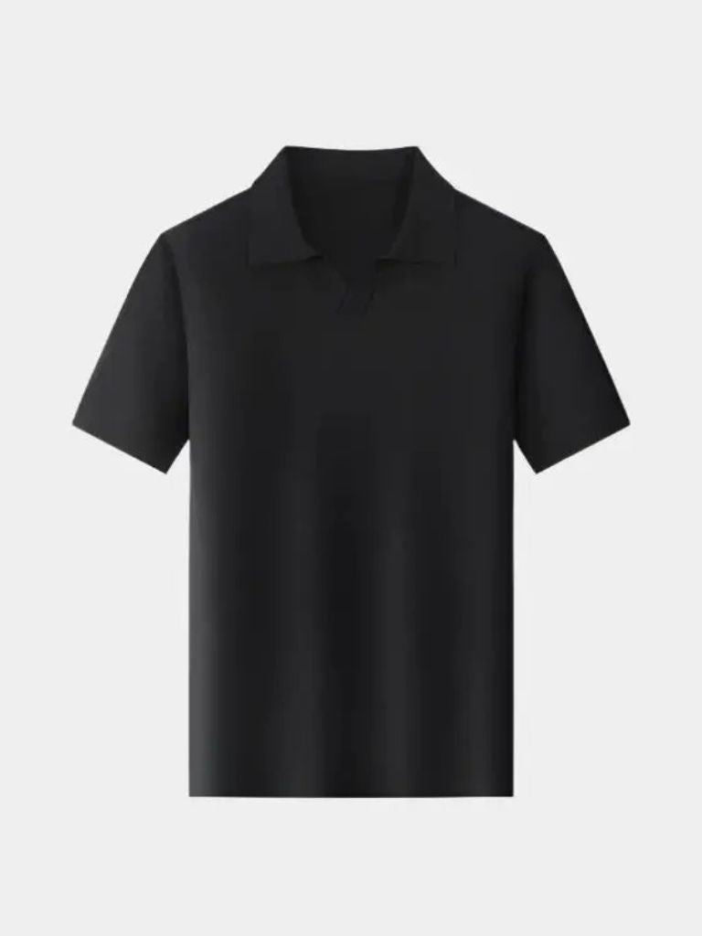 Casual Koszulka Polo Bez Guzików