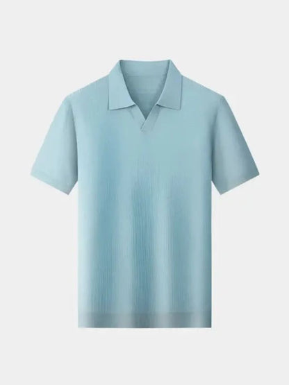 Casual Koszulka Polo Bez Guzików