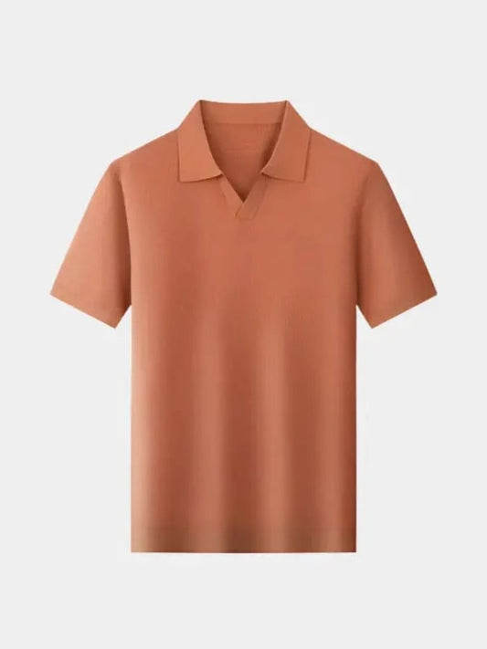 Casual Koszulka Polo Bez Guzików
