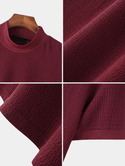 Casual Knit T-Shirt