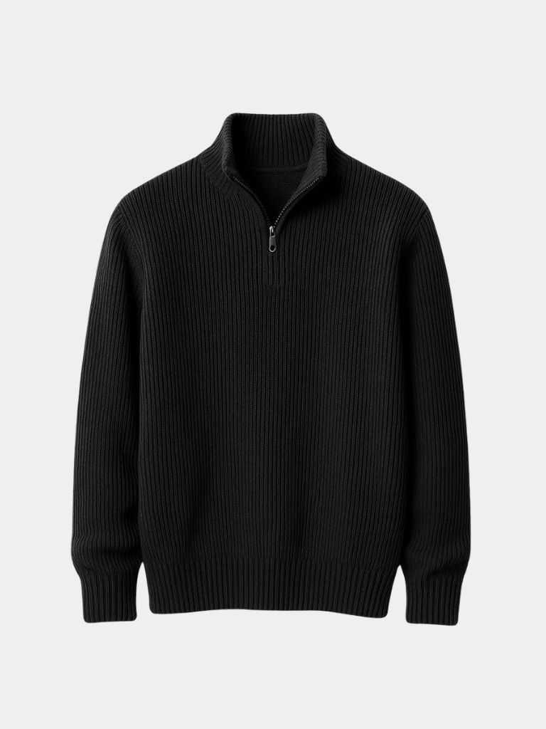 Klasyczny Sweter Highland z Kapturem