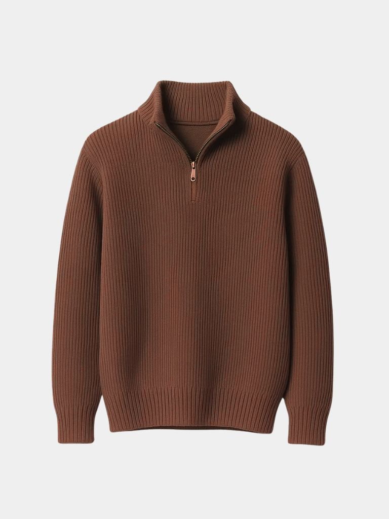 Klasyczny Sweter Highland z Kapturem