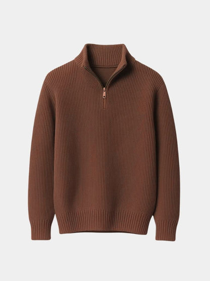Klasyczny Sweter Highland z Kapturem