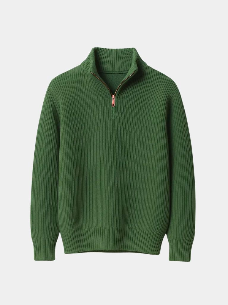 Klasyczny Sweter Highland z Kapturem