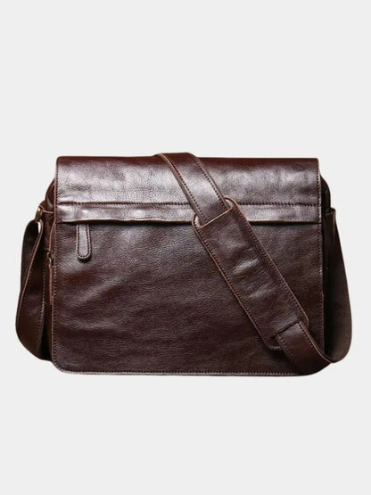 Klasyczna Skórzana Torba Messenger
